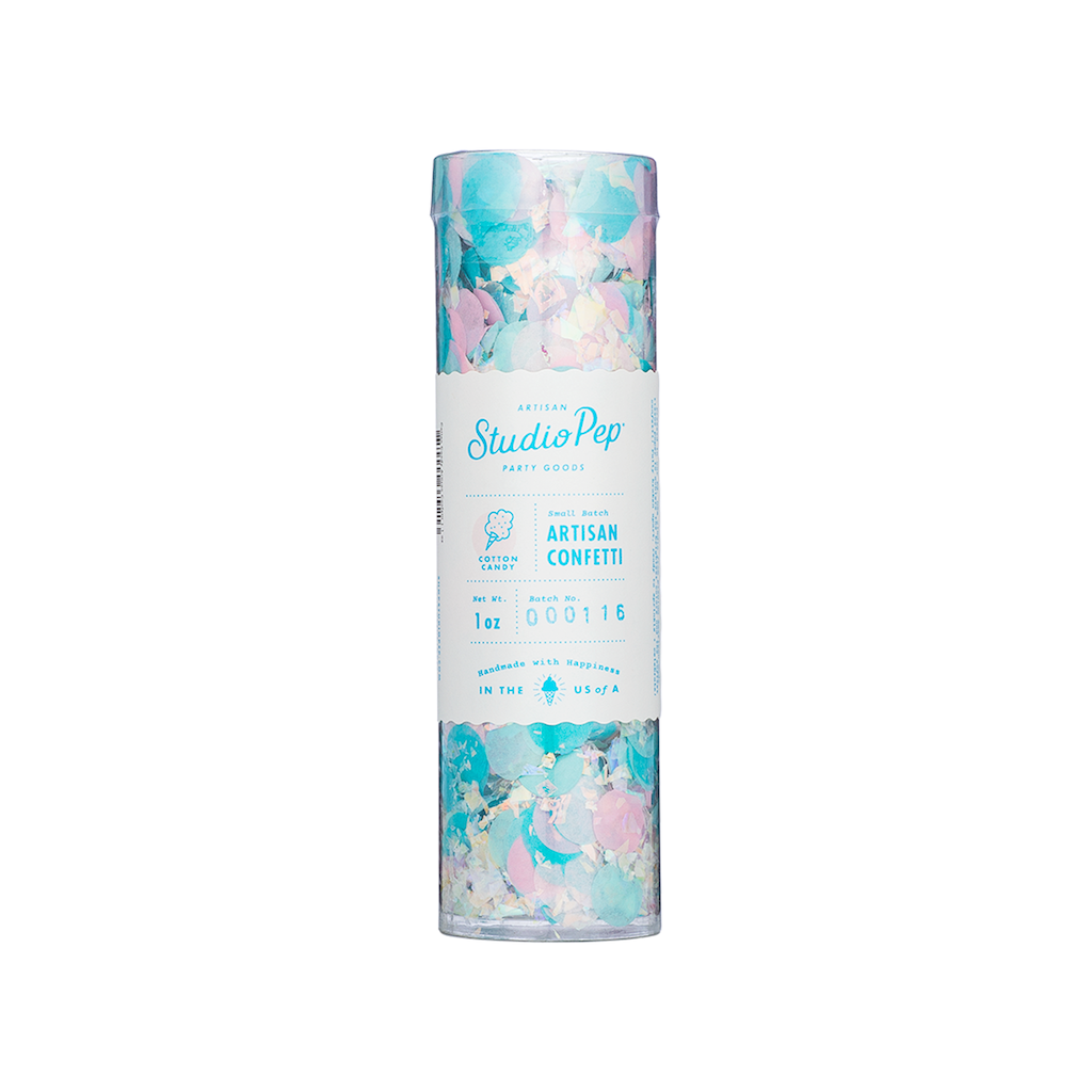 COTTON CANDY CONFETTI MIX Studio Pep Confetti Bonjour Fete - Party Supplies