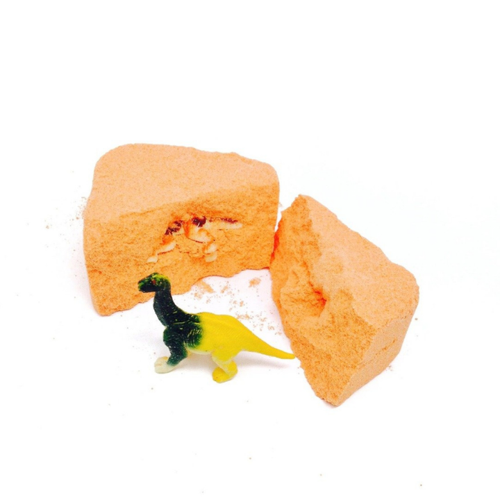 DINOSAUROUS CITRUS SURPRISE BAG BATH BOMB Feeling Smitten Kid's Bath Bonjour Fete - Party Supplies