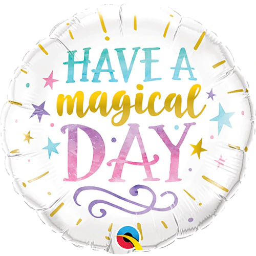 HAVE A MAGICAL DAY BALLOON LA Balloons Bonjour Fete - Party Supplies