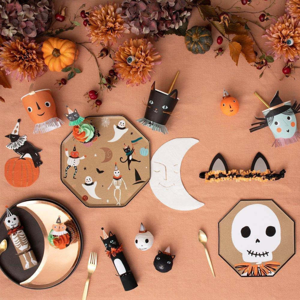 HALLOWEEN CAT EAR HEADBANDS Meri Meri Halloween Favors Bonjour Fete - Party Supplies