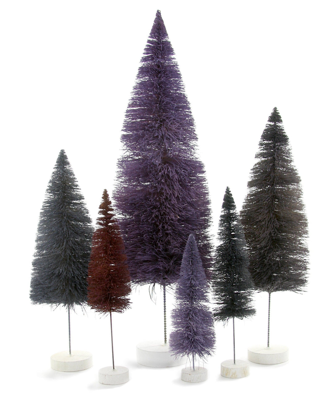 PURPLE RAINBOW TREE SET Cody Foster Co. Decorative Trees Bonjour Fete - Party Supplies