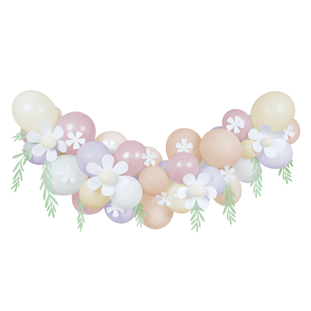 PASTEL DAISY BALLOON GARLAND Meri Meri Garlands & Banners Bonjour Fete - Party Supplies