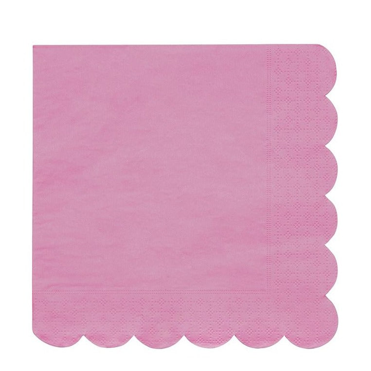 SIMPLY ECO DEEP PINK NAPKINS Meri Meri Napkins Bonjour Fete - Party Supplies