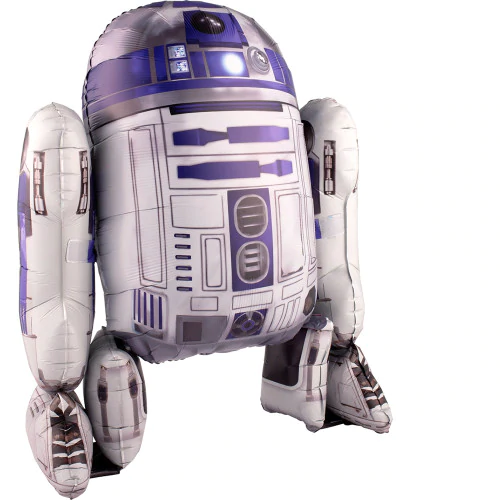 STAR WARS R2D2 AIRWALKERS BALLOON LA Balloons Bonjour Fete - Party Supplies