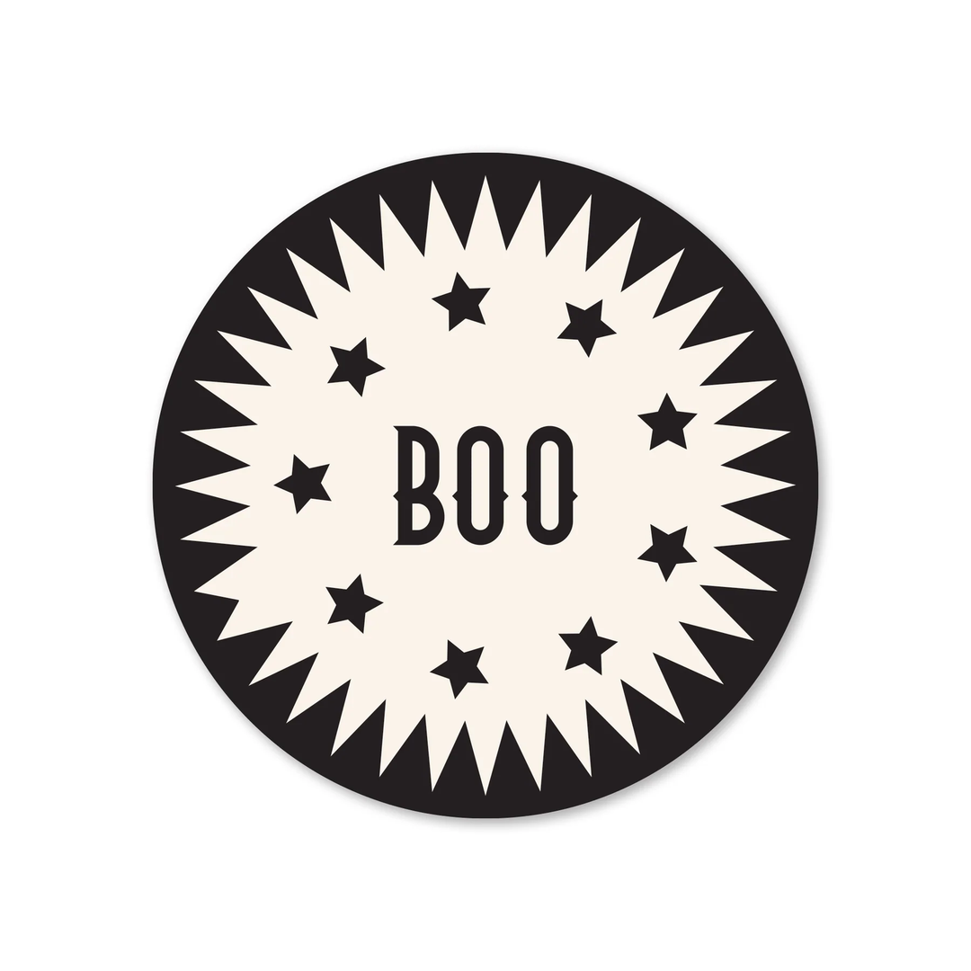 VINTAGE HALLOWEEN BOO BALLOON My Mind's Eye Halloween Balloons Bonjour Fete - Party Supplies