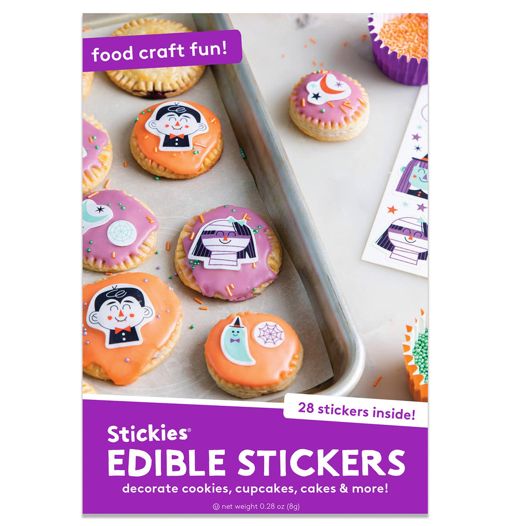 Edible Stickers for Baking & Food Crafts – Ghoul Gang Make Bake Baking Bonjour Fete - Party Supplies