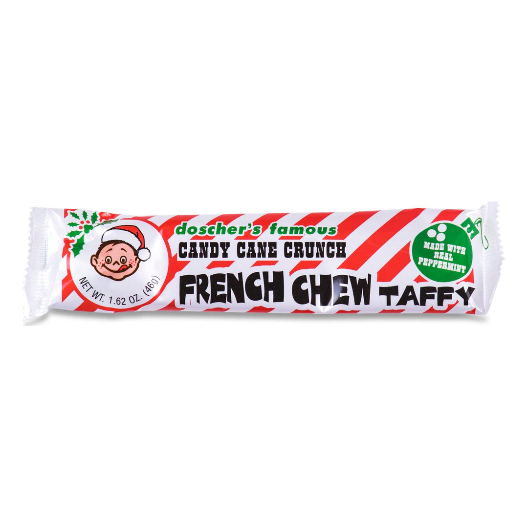 Candy Cane Crunch French Chew Taffy Bar Bonjour Fete Party Supplies Christmas Holiday Candy