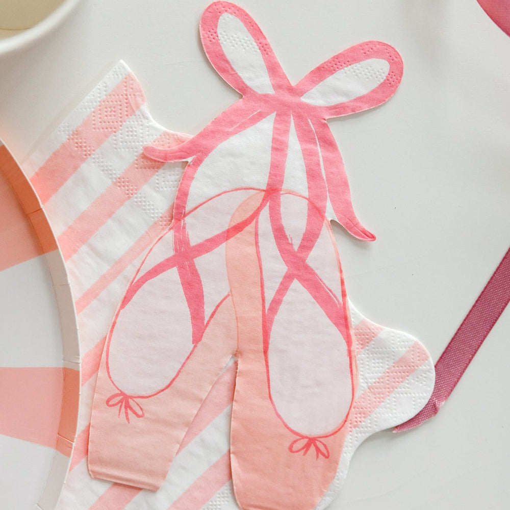 BALLET SLIPPERS NAPKINS Meri Meri Napkins Bonjour Fete - Party Supplies