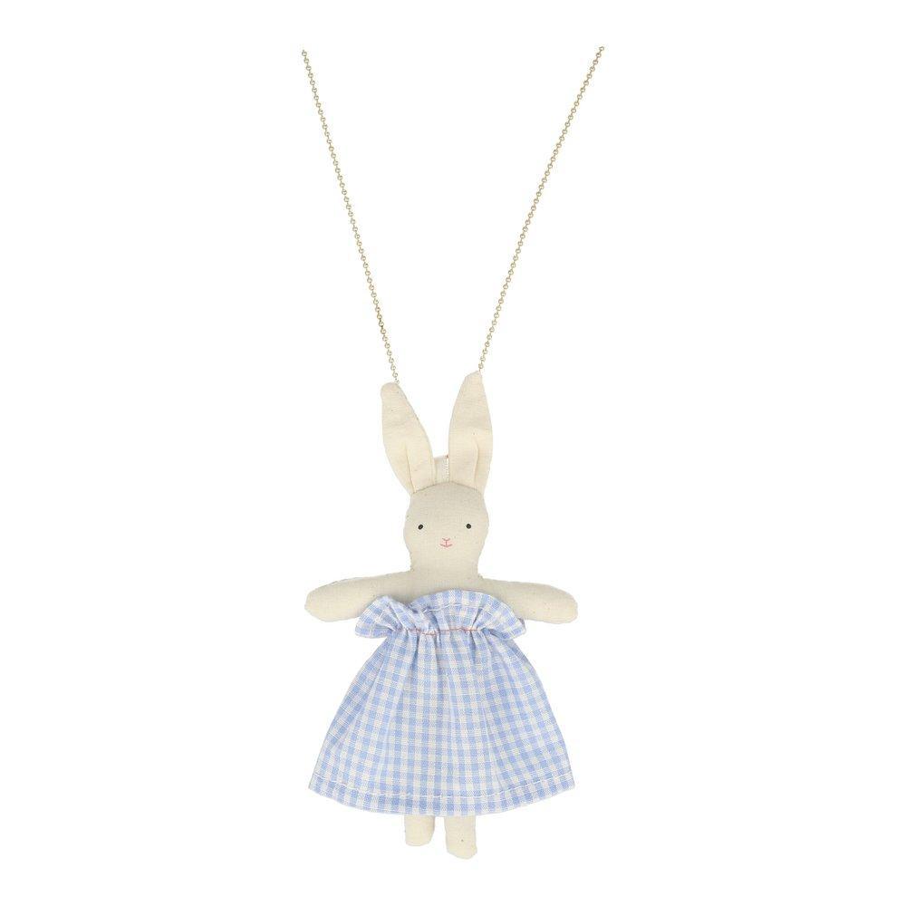 BUNNY DOLL TOY NECKLACE Meri Meri Kid's Accessories & Costumes Bonjour Fete - Party Supplies