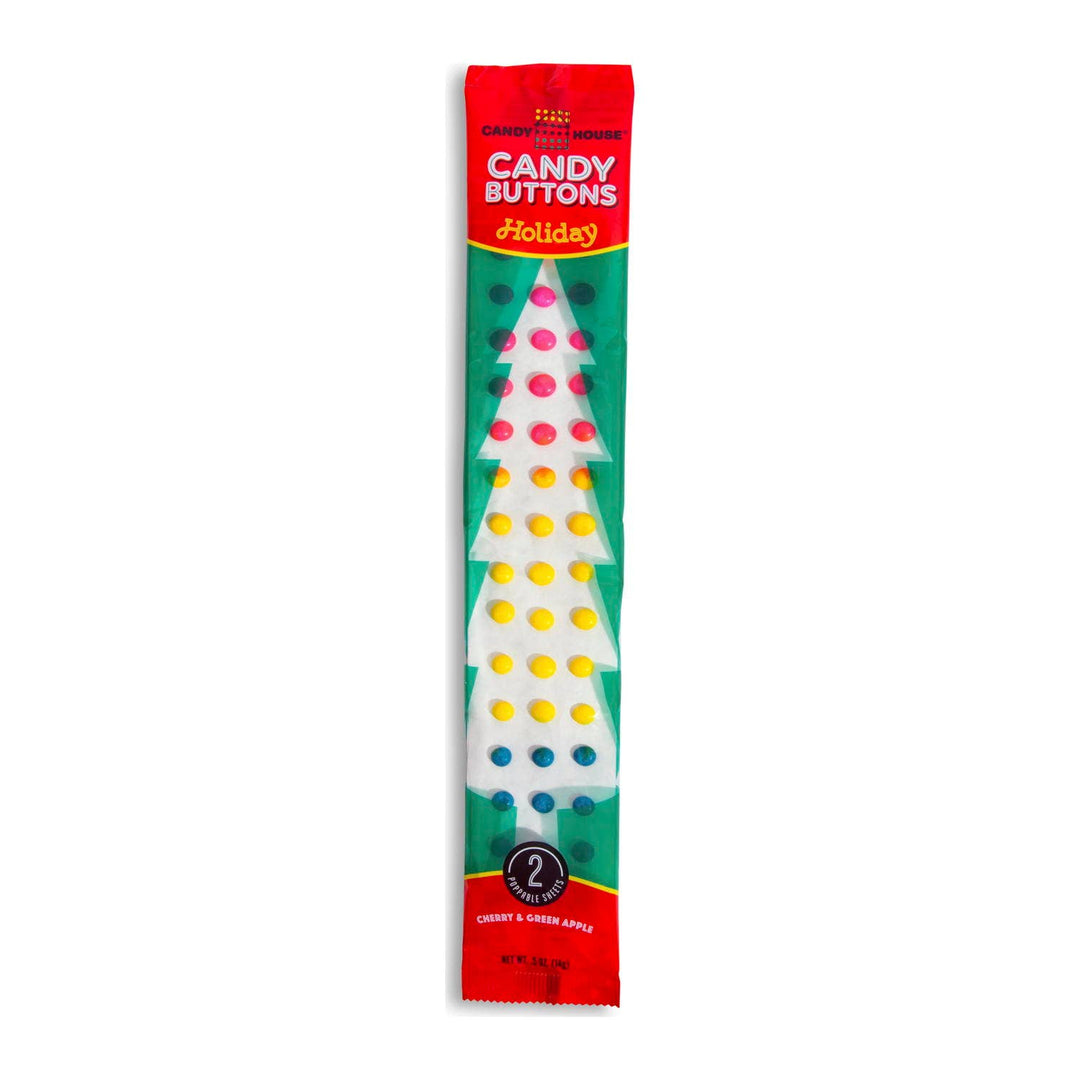 Holiday Old-Fashioned Candy Buttons Bonjour Fete Party Supplies Christmas Holiday Candy