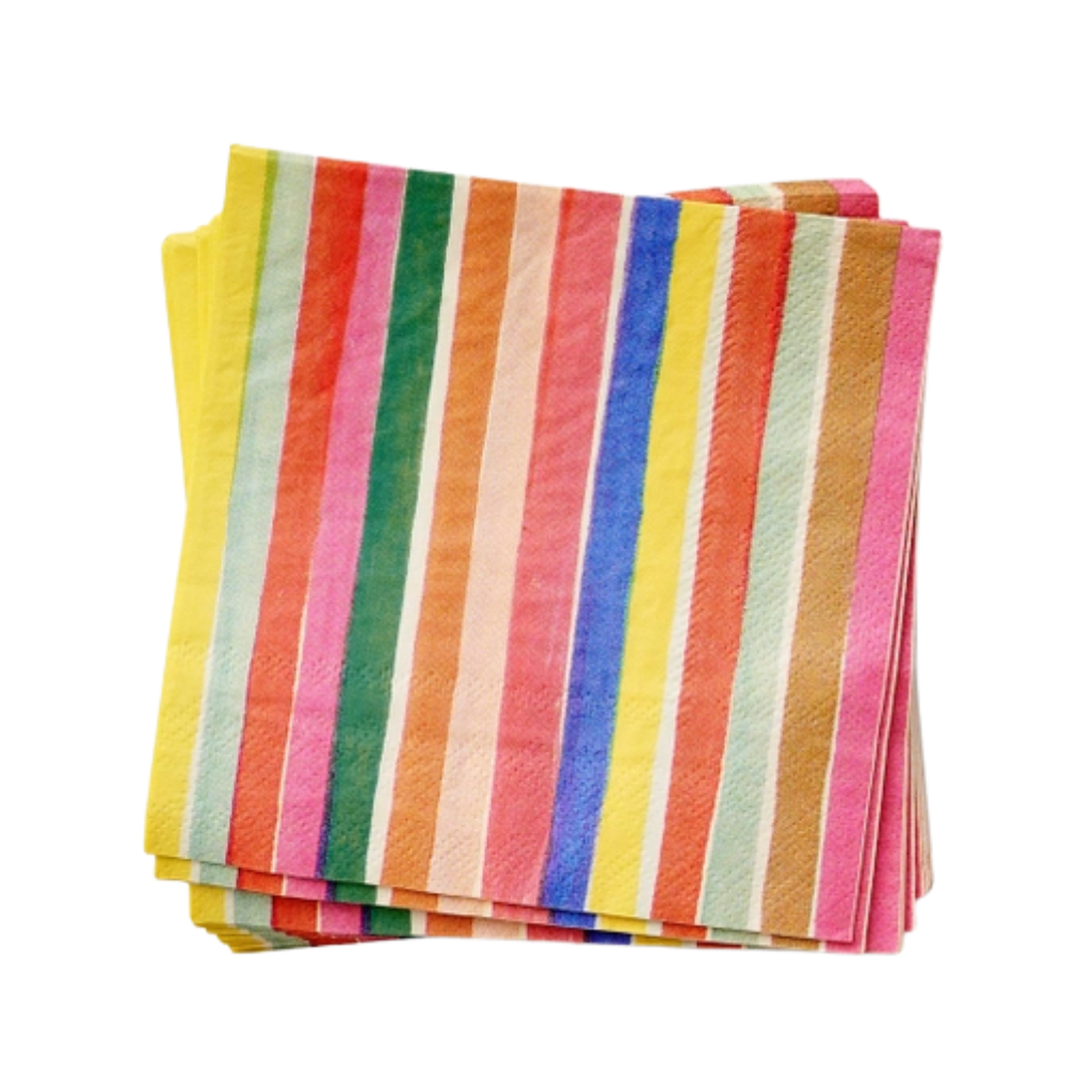 FELIZ COCKTAIL NAPKINS Rifle Paper Co. Napkins Bonjour Fete - Party Supplies