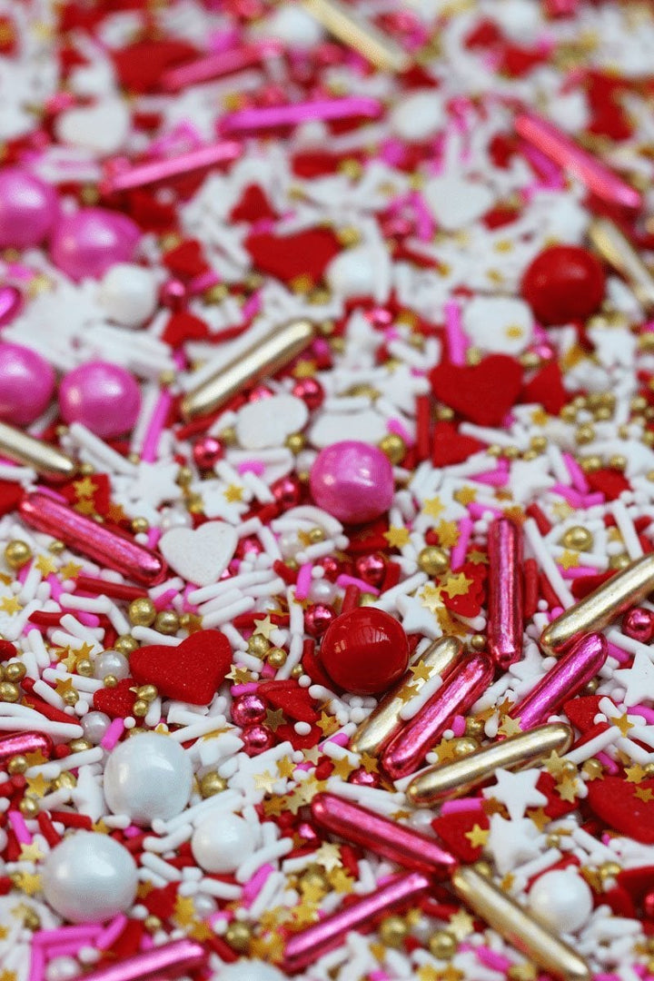 FANCY SPRINKLES HARD LIMITS Fancy Sprinkles Sprinkles 8 OZ JAR Bonjour Fete - Party Supplies