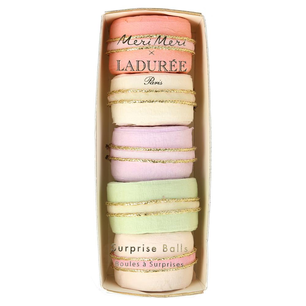 LADUREE PARIS MACARON SURPRISE BALLS Bonjour Fete