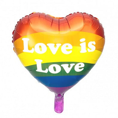 LOVE IS LOVE FOIL BALLOON Party Deco Balloons Bonjour Fete - Party Supplies