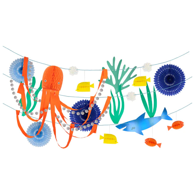 UNDER THE SEA GARLAND Meri Meri Garlands & Banners Bonjour Fete - Party Supplies