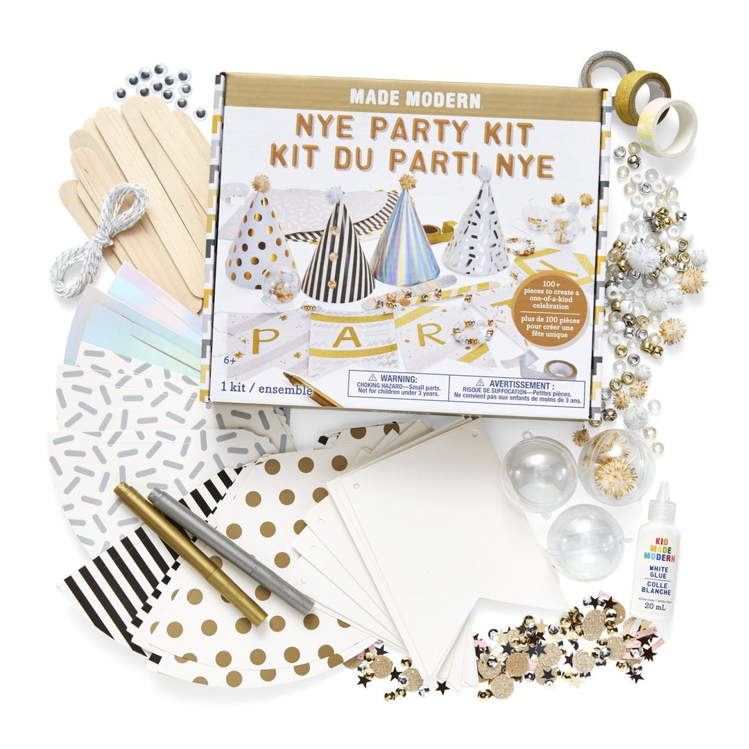 NEW YEARS KIT BY KID MADE MODERN Kid Made Modern New Year's Eve Bonjour Fete - Party Supplies