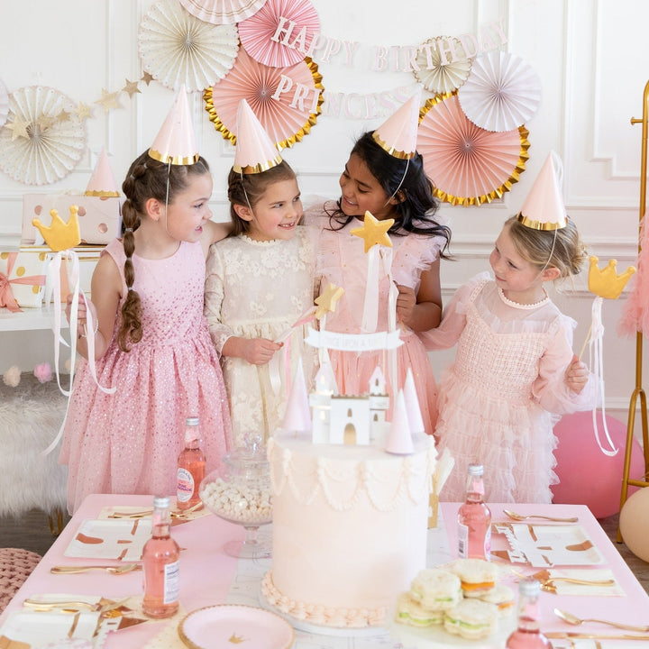 PRINCESS PARTY HATS My Mind’s Eye Bonjour Fete - Party Supplies