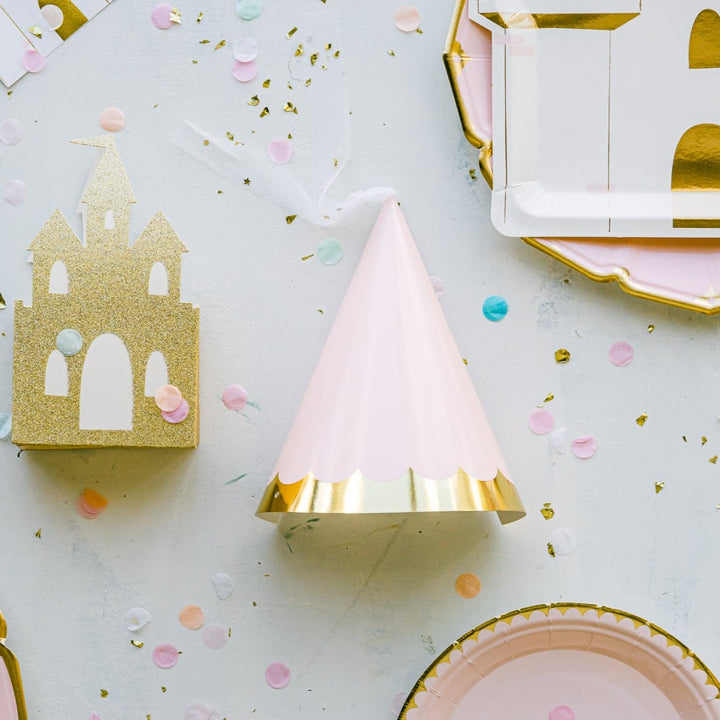 PRINCESS PARTY HATS My Mind’s Eye Bonjour Fete - Party Supplies