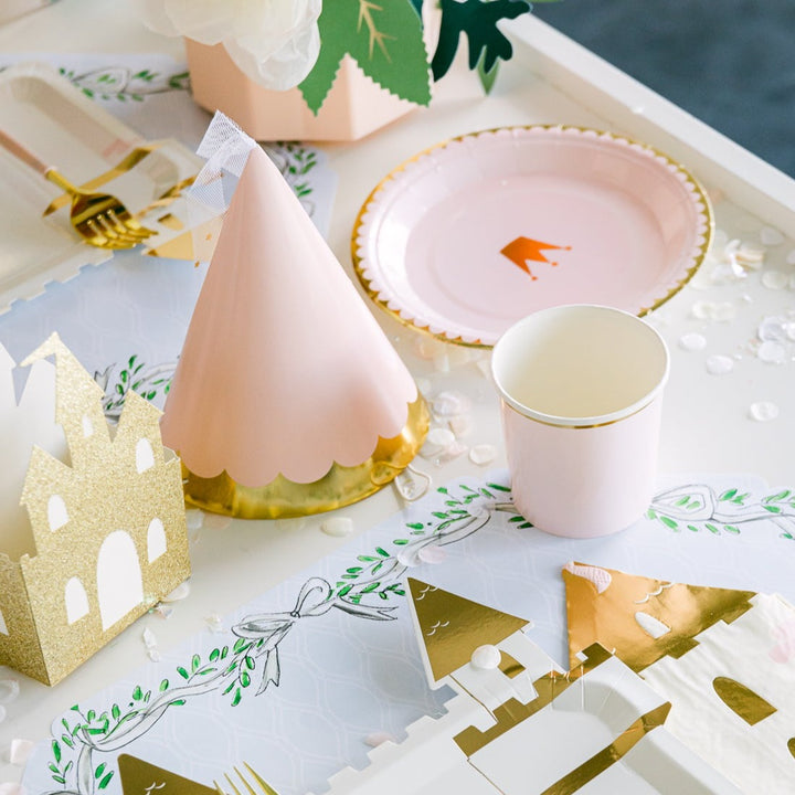 PRINCESS PARTY HATS My Mind’s Eye Bonjour Fete - Party Supplies