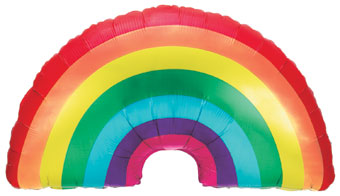 RAINBOW BALLOON Anagram Bonjour Fete - Party Supplies