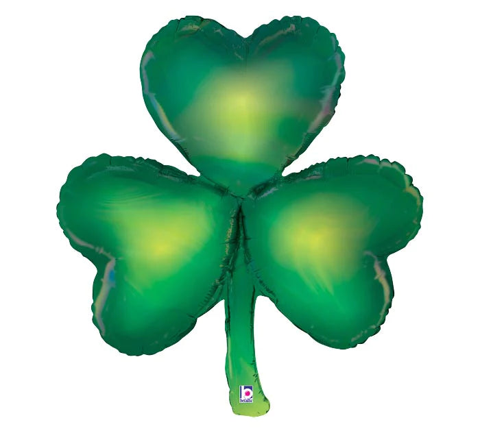 SHAMROCK CLOVER FOIL BALLOON Anagram Balloons St. Patrick's Day Bonjour Fete - Party Supplies