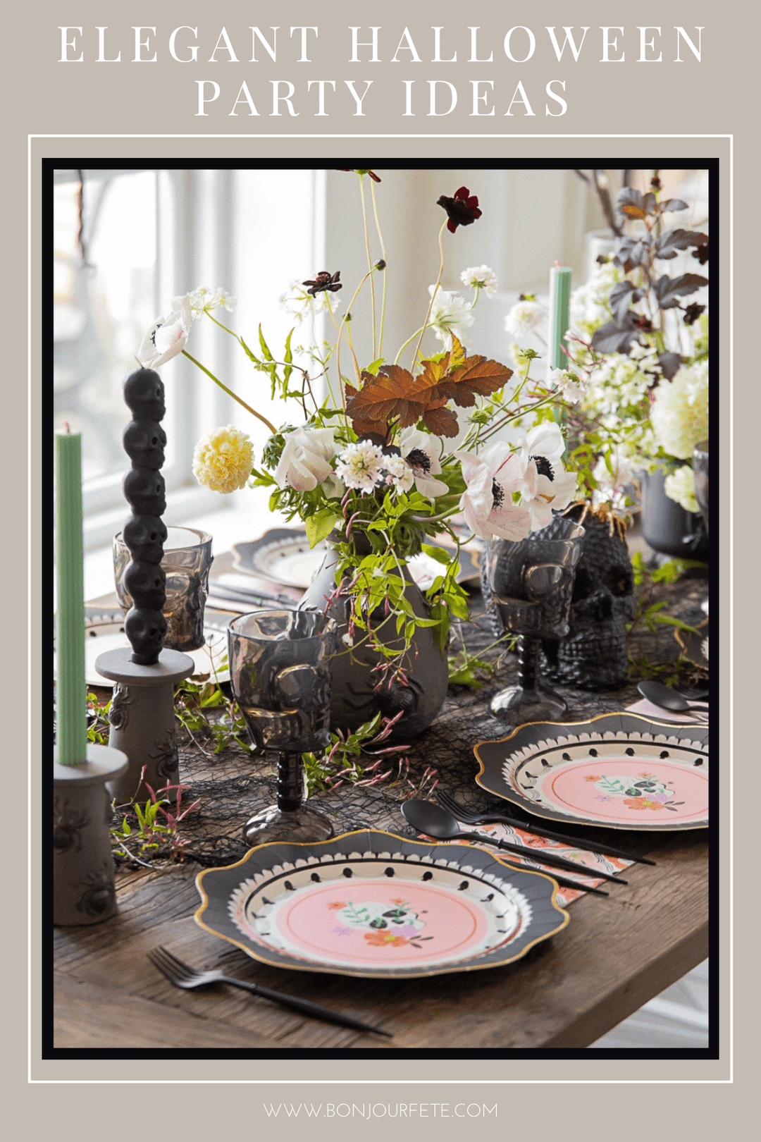 How to Host an Elegant Halloween Party blog post