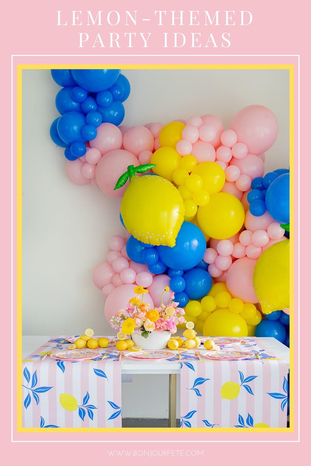 How to Host the Perfect Lemon-themed Party blog post