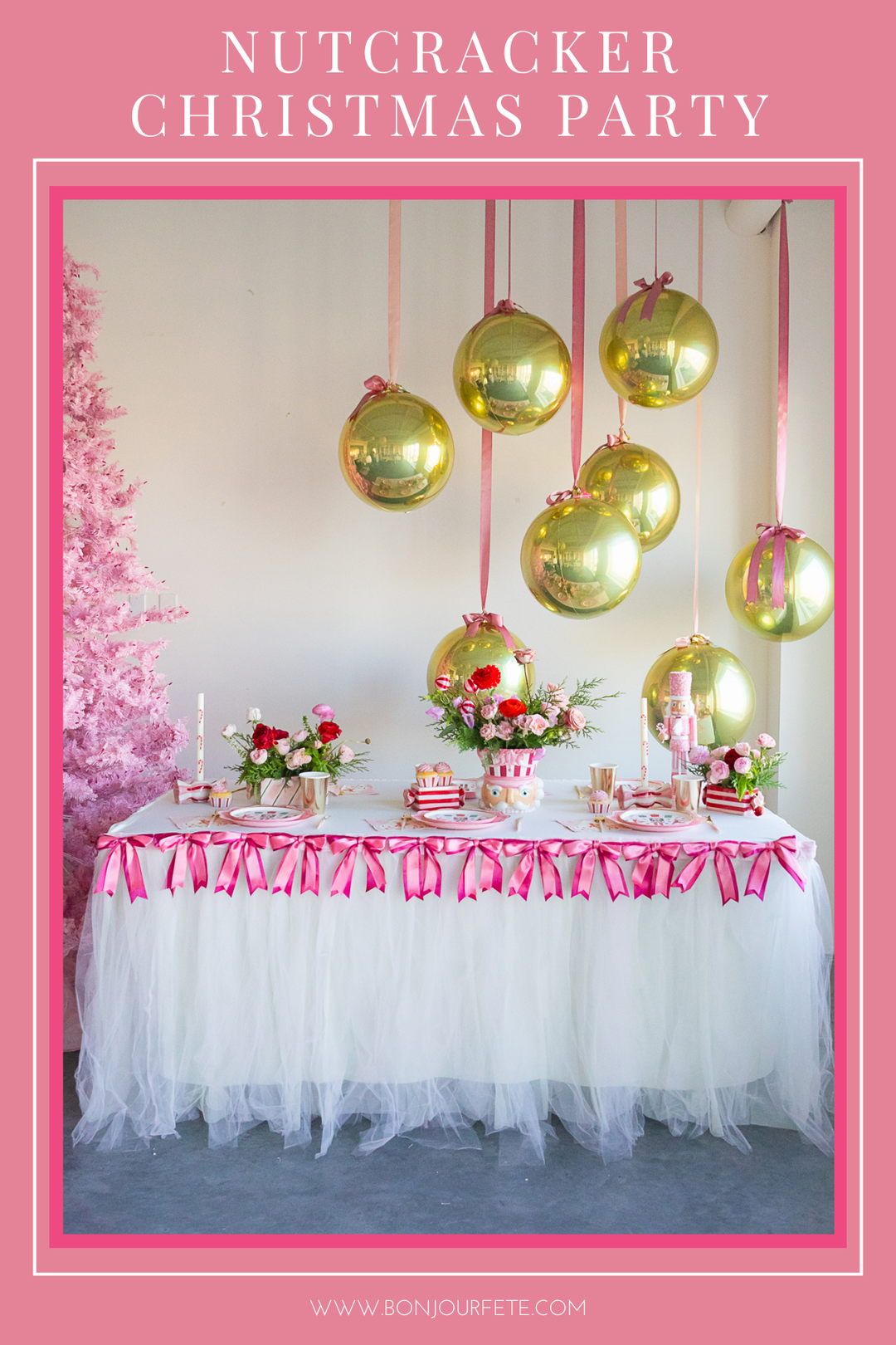 Whimsical Nutcracker Christmas Party Ideas blog post