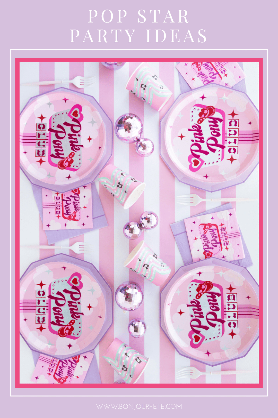 How to Throw the Perfect Pop Star Party blog post