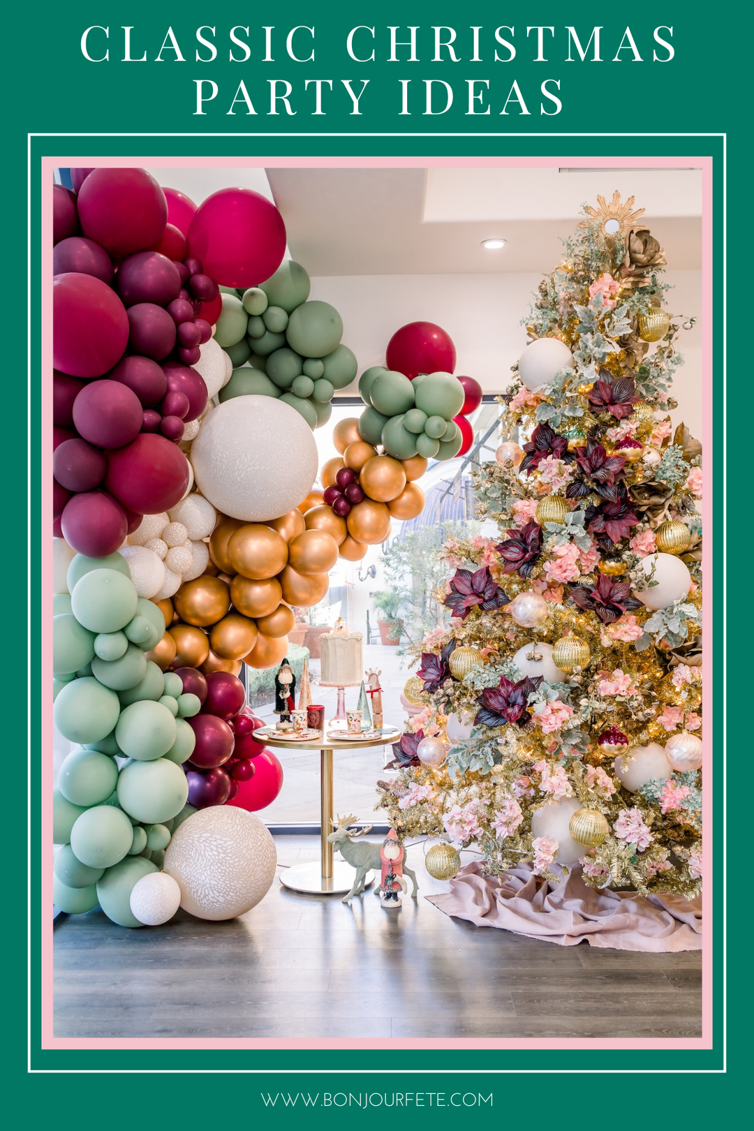 HOW TO HOST A CLASSIC CHRISTMAS PARTY: TABLESCAPE & DECOR IDEAS