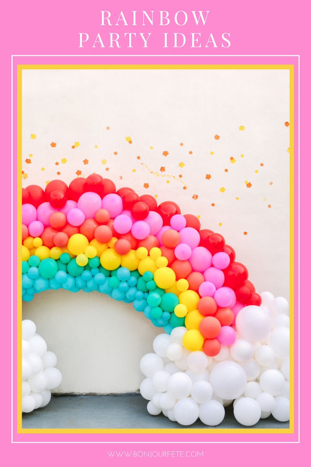 RAINBOW BIRTHDAY PARTY IDEAS FOR GIRLS OF ALL AGES