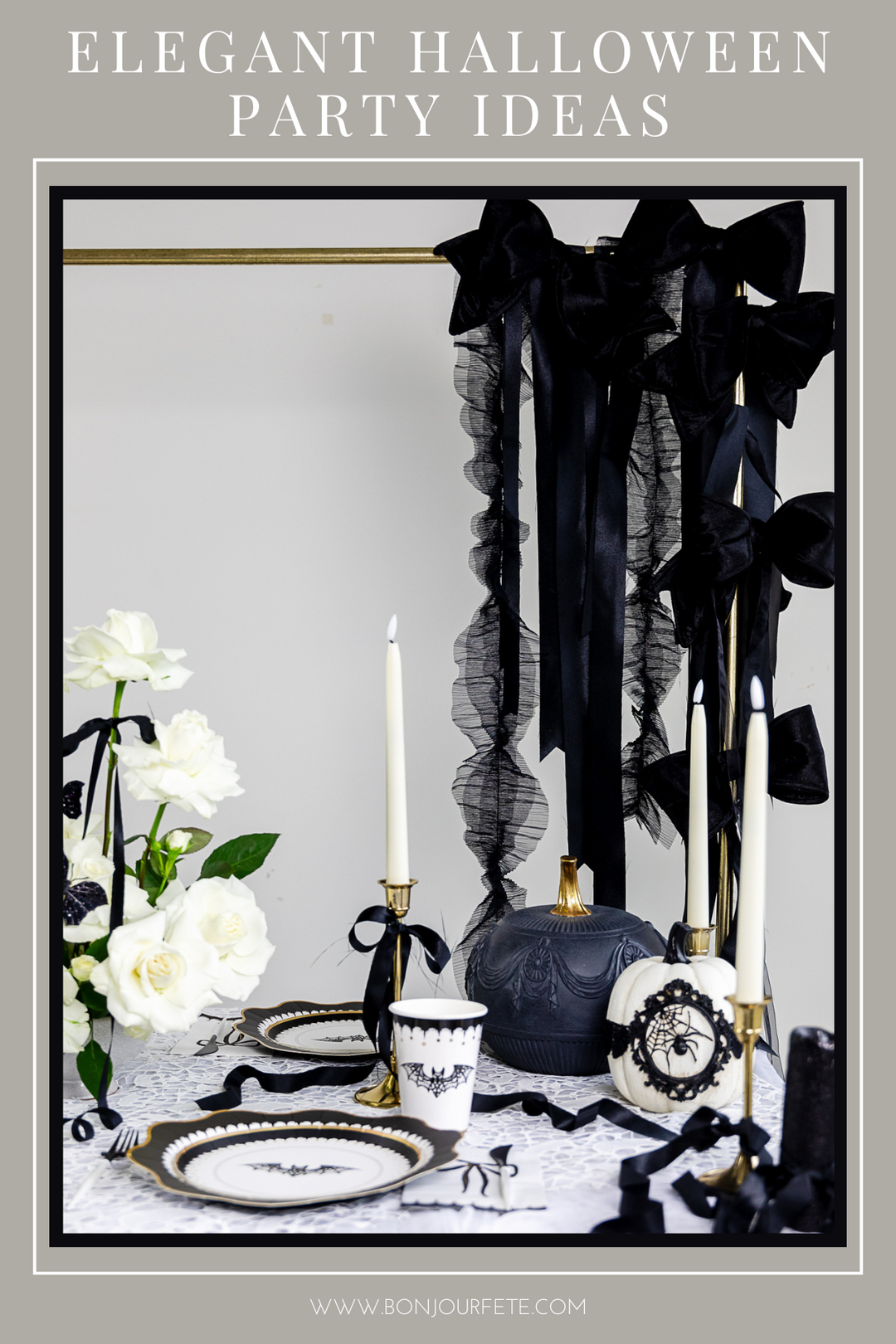 HOW TO HOST AN ELEGANT HALLOWEEN PARTY