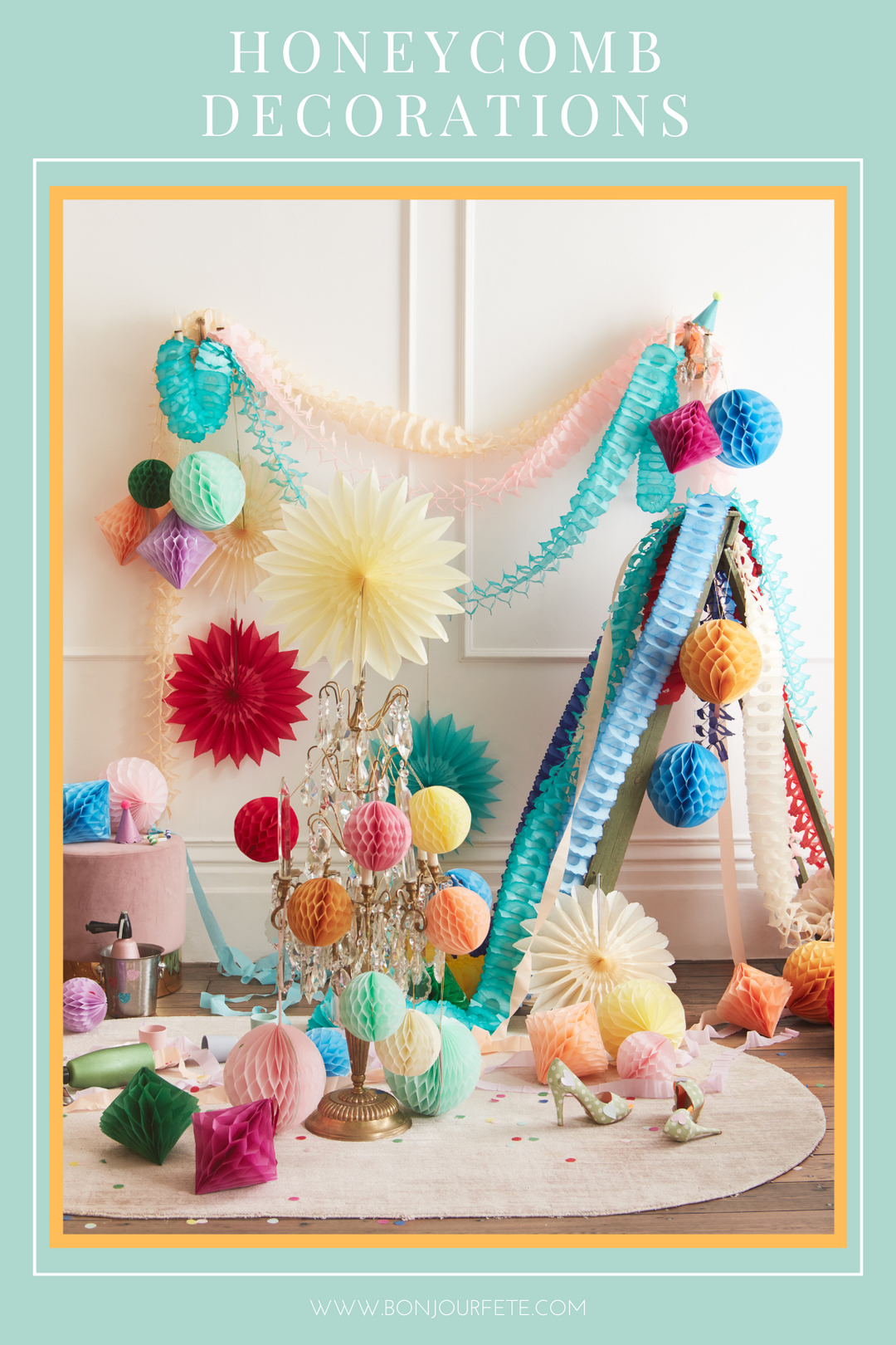 EASY PARTY DECOR IDEAS: HONEYCOMB TABLE DECORATIONS FOR EVERY HOLIDAY