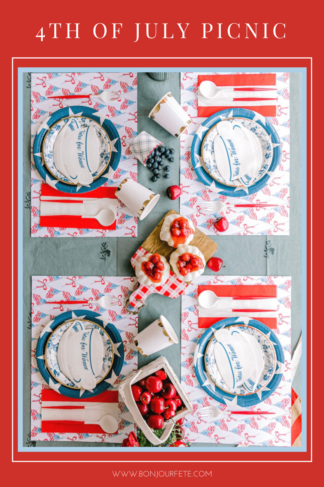 4TH OF JULY PARTY IDEAS FOR THE BEST PATRIOTIC PICNIC