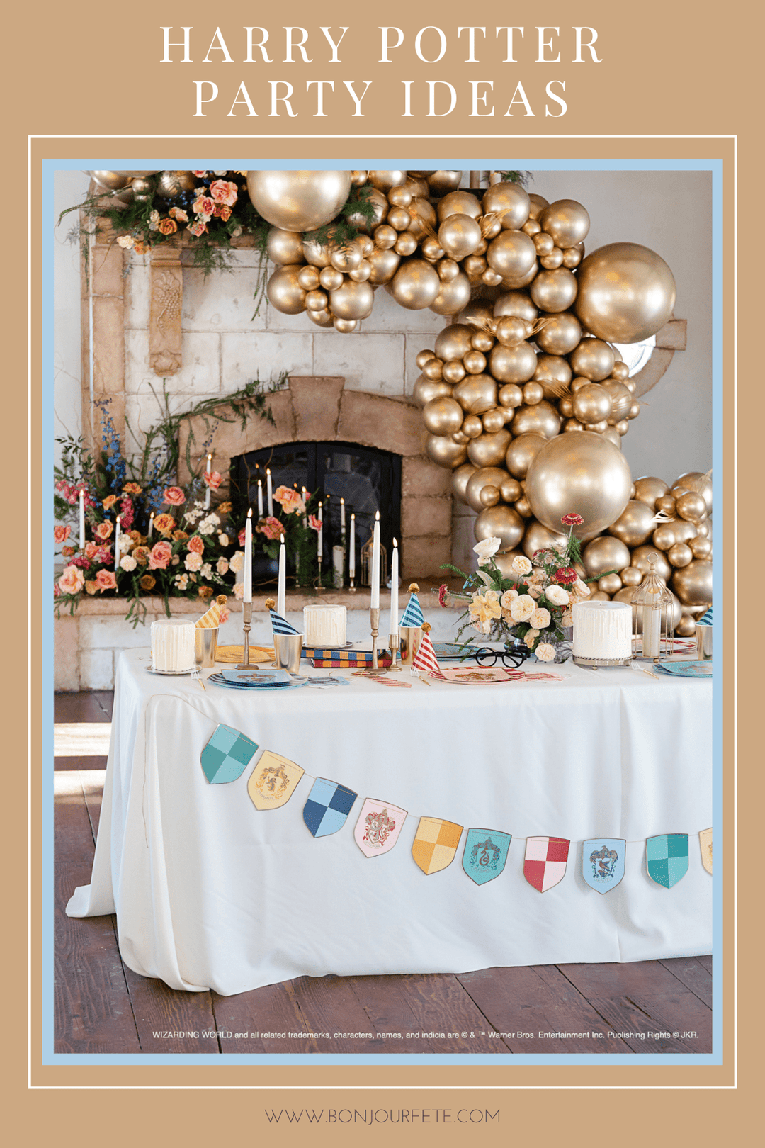 A Magical Party with Our Harry Potter x Bonjour Fête House Pride Party Supplies blog post