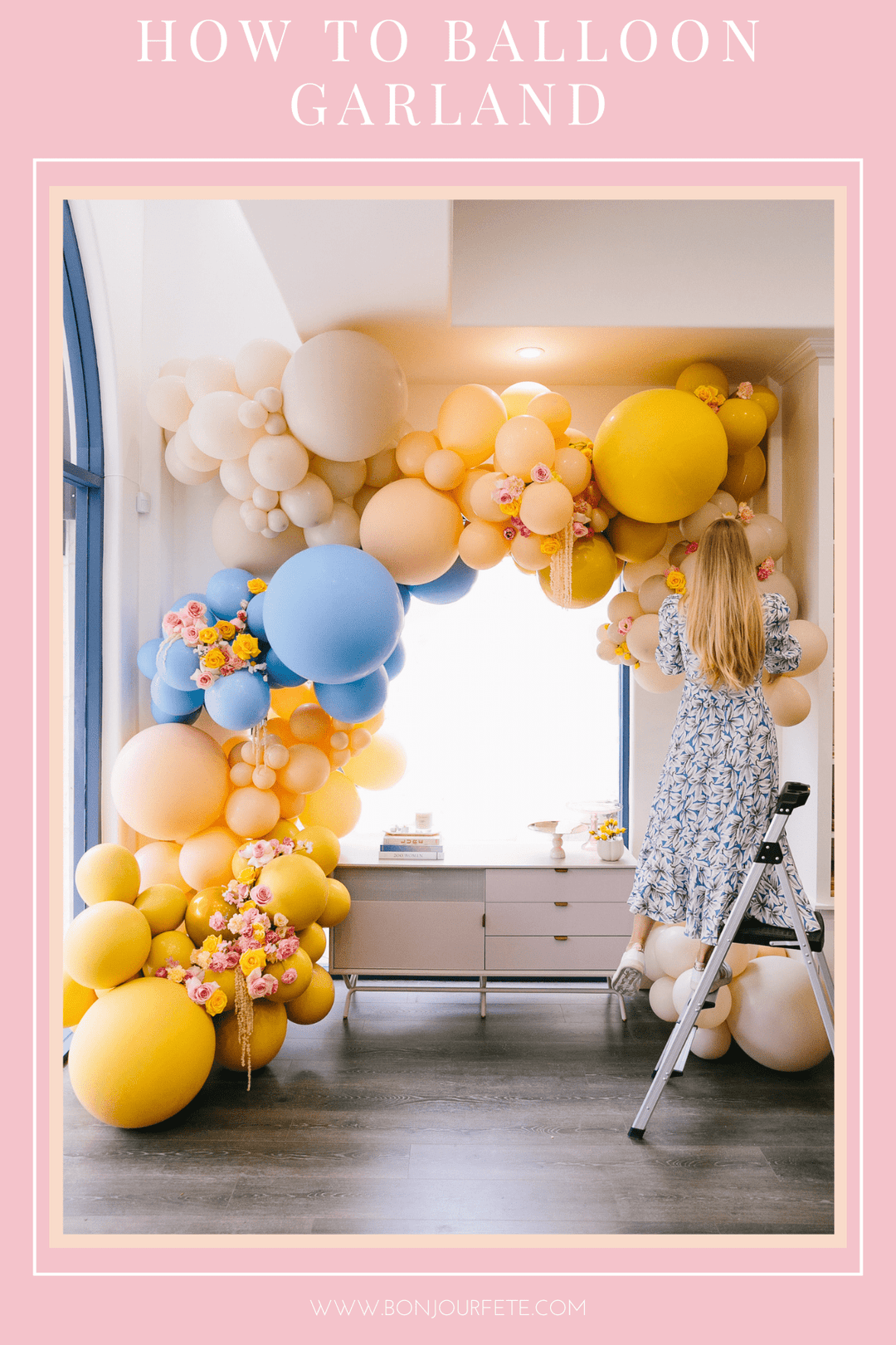 How to Make a Balloon Garland: Guide to Creating a Stunning Balloon Arch blog post