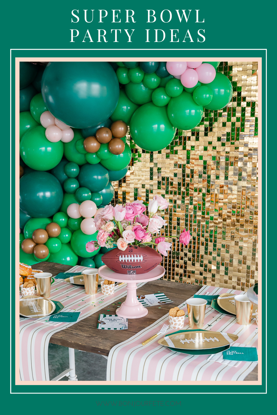 Super Bowl Party Ideas and Decorations blog post