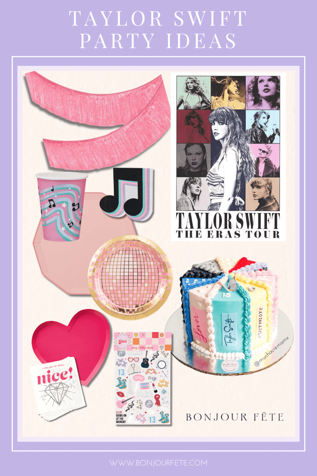 TAYLOR SWIFT PARTY IDEAS FOR EVERY ERA