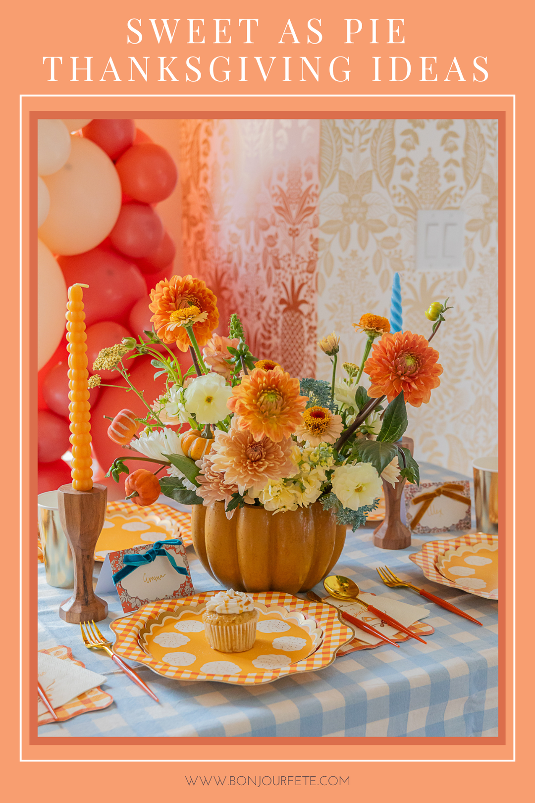 Sweet As Pie Thanksgiving Table Ideas for Kids blog post