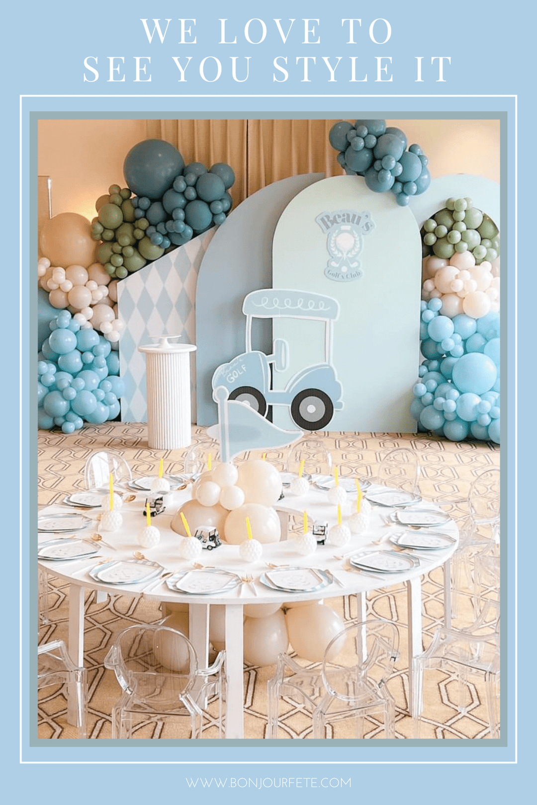 Fêtes From You customer party ideas and celebration inspiration from Bonjour Fête
