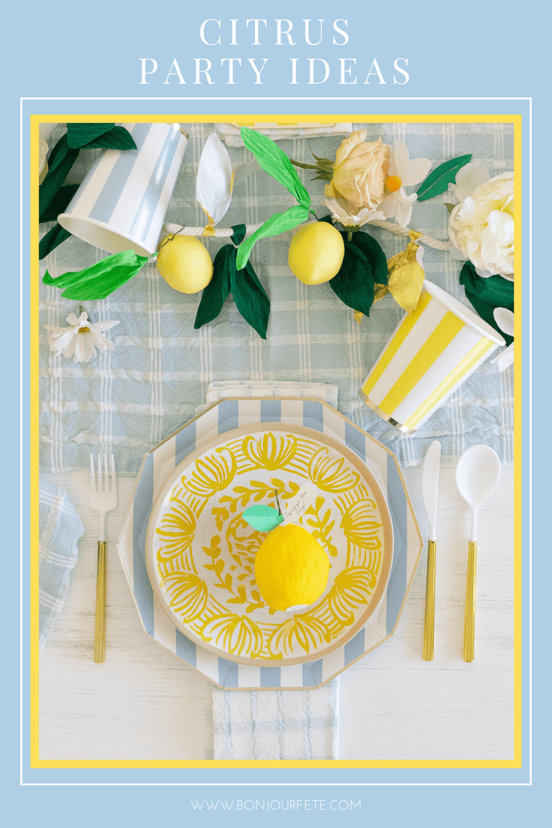 HOW TO HOST A CITRUS-THEMED PARTY