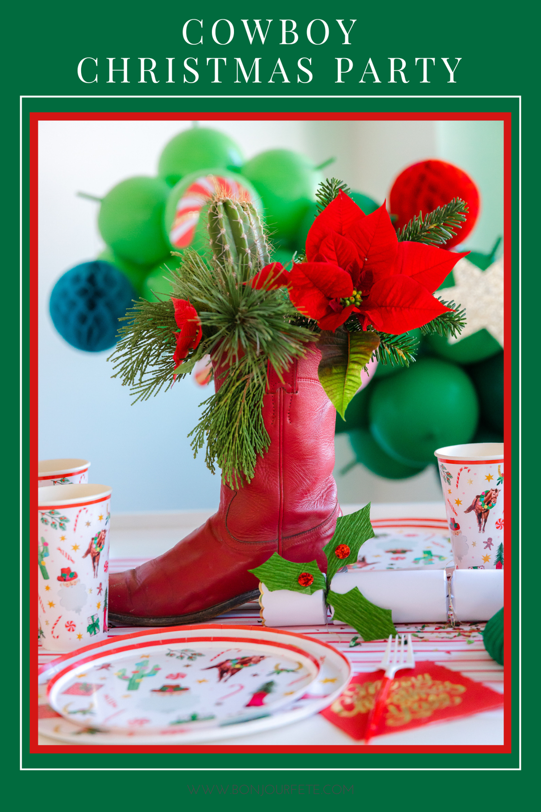 Fun Christmas Party Theme Ideas: Cowboy Christmas blog post