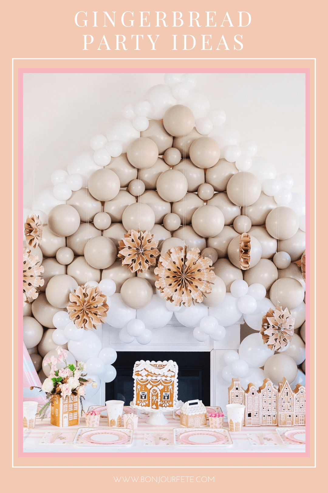 How to Host a Gingerbread House Decorating Party blog post