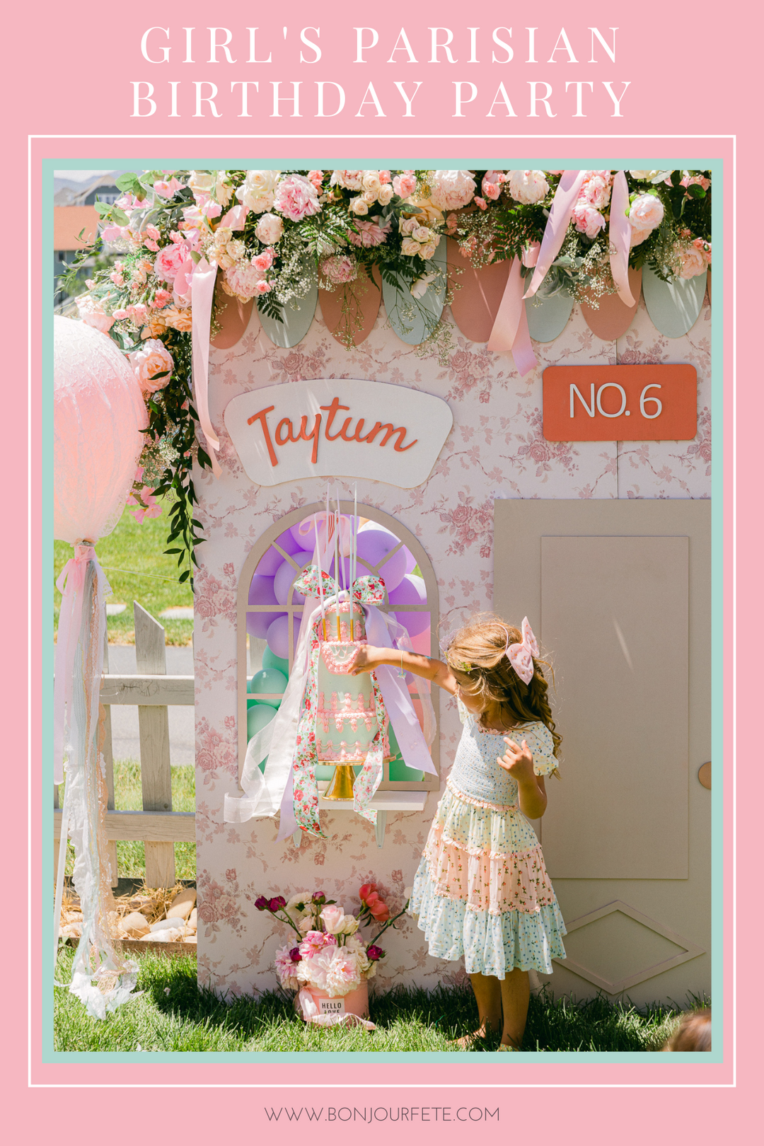 GIRL'S BIRTHDAY PARTY IDEAS FOR A FANCY PARISIAN FÊTE