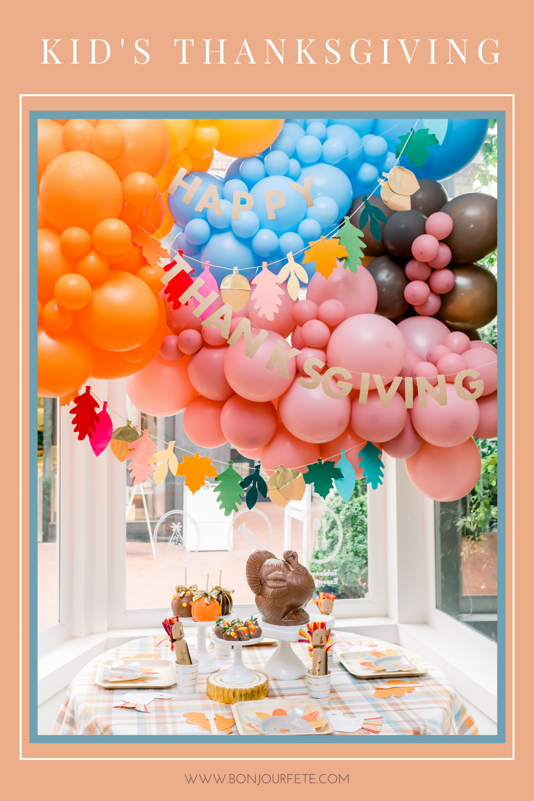 KIDS THANKSGIVING PARTY AND TURKEY TABLE IDEAS