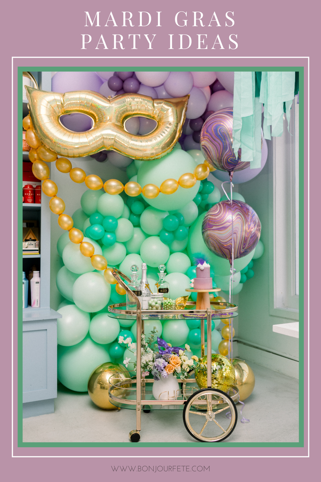Mardi Gras Party Ideas and Decorations blog post