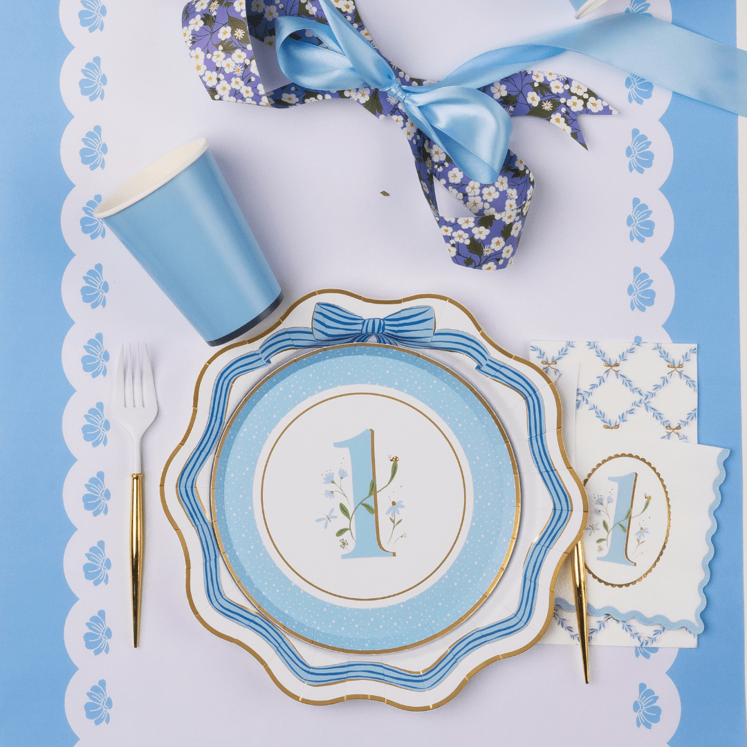1st birthday boy party supplies