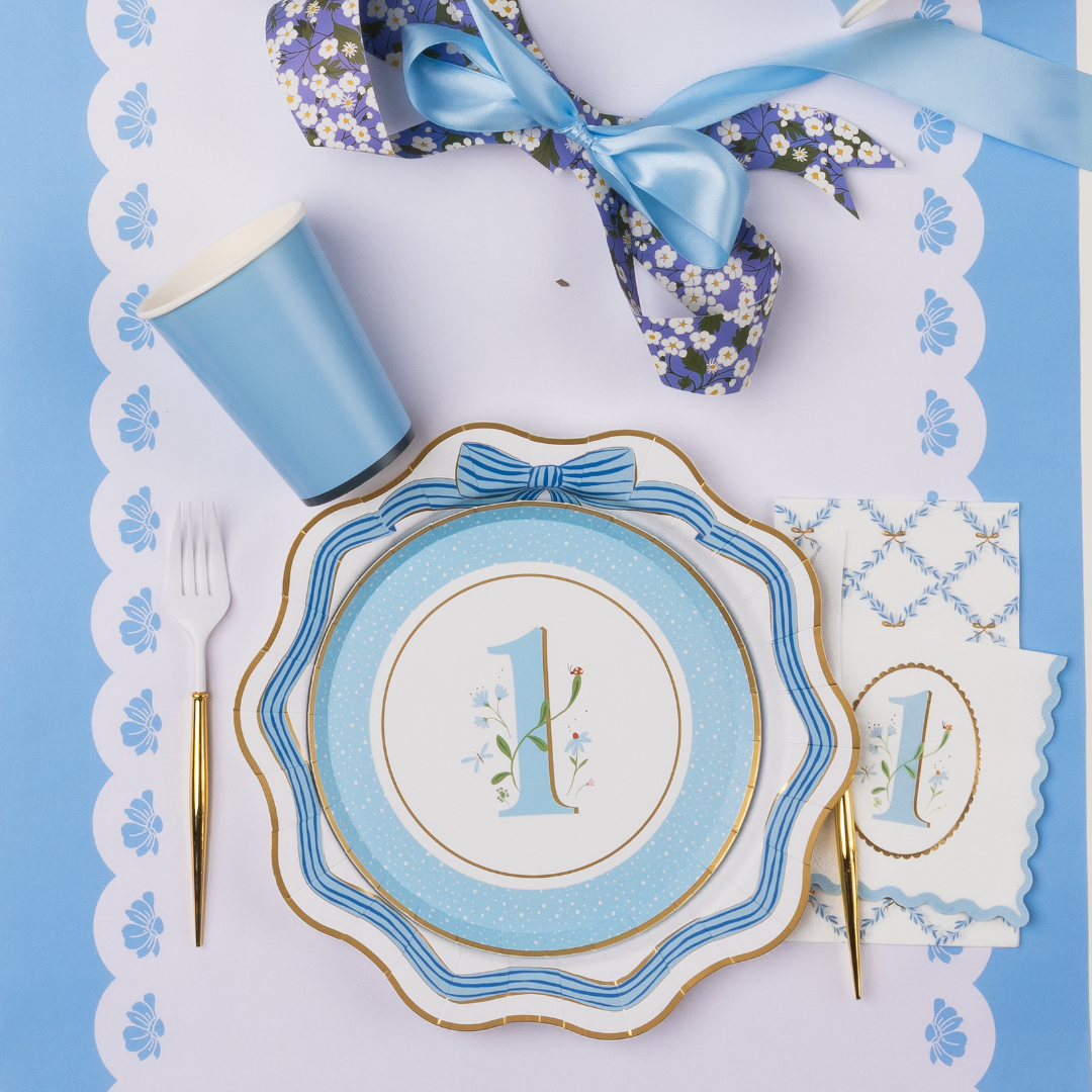 1st birthday boy party supplies