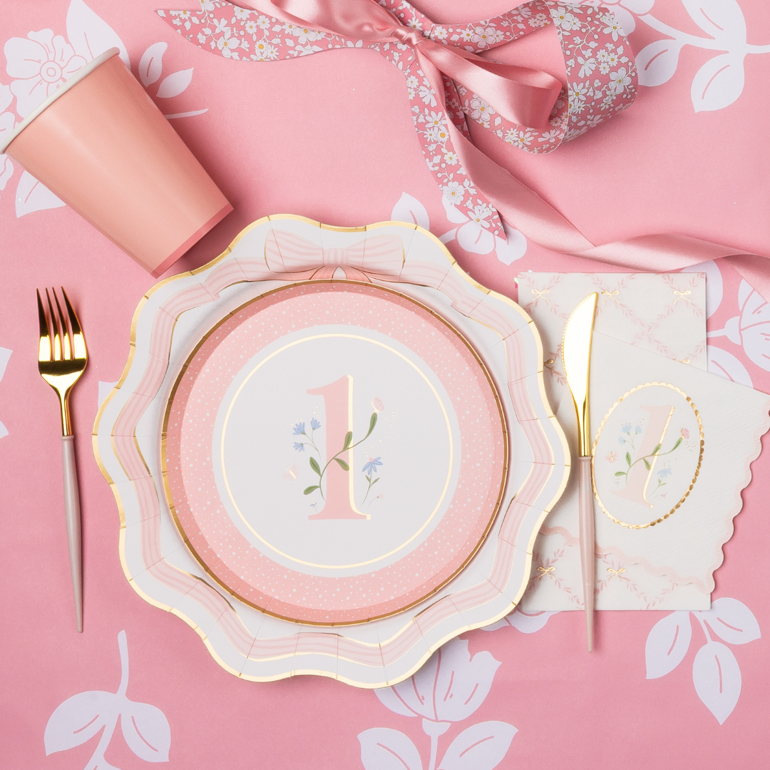 1st birthday girl party supplies