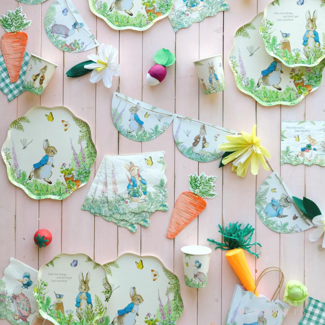 Peter Rabbit Easter Baby Shower Party Supplies 